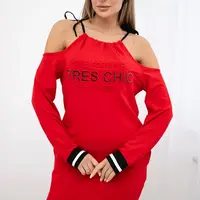 Šaty Tres Chic červené