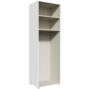 Korpus skříně Moduklix 74,4x230,1 bílý