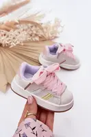 Boto Sportovní boty dětské sneakers na suchý zip multikolor Celyna