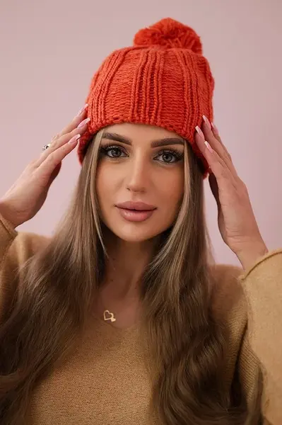 Kesi Fleecová čepice Idalia K284 červená