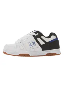 Dc shoes pánské boty Stag White / Black / Blue | Černá | Velikost 45 EU