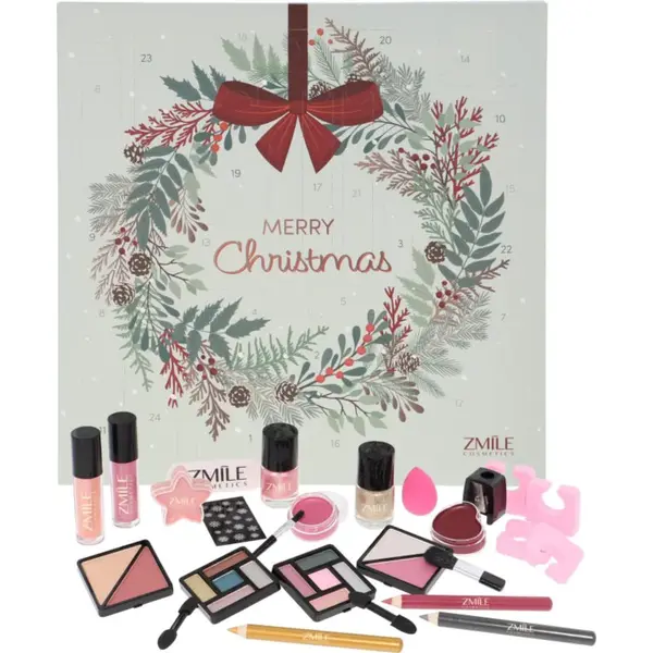 ZMILE COSMETICS Jingle and Glow adventní kalendář