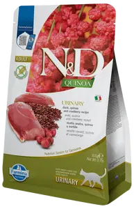 N & D GF Quinoa CAT Urinary Duck & Cranberry 300g