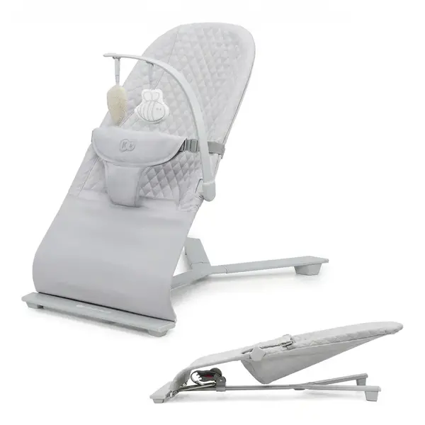 KINDERKRAFT Lehátko houpací Mimi Light grey, do 9 kg
