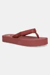 Calvin Klein Jeans  Žabky  BEACH SANDAL FLATFORM TTXR SATIN