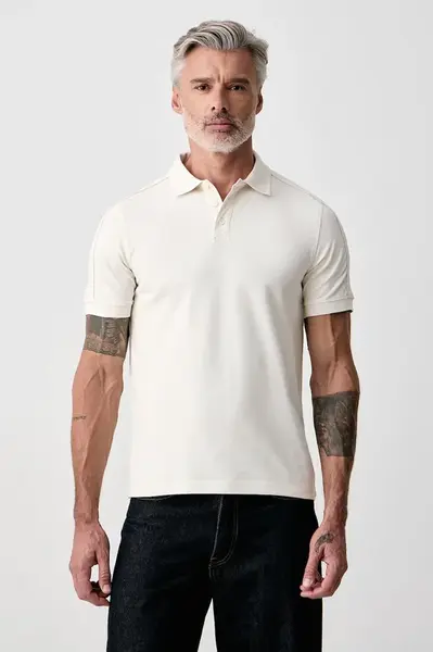 Guess  polo pánské bavlněné s elastanem THOR