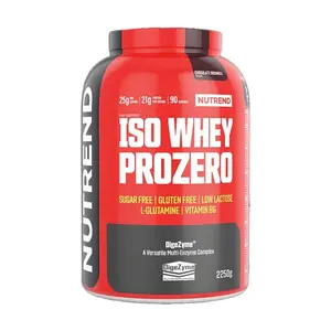 NUTREND Iso whey prozero čokoládové brownies 2250 g