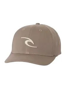 Rip curl kšiltovka Tepan 2.0 Flexfit Walnut | Hnědá | Velikost One Size
