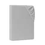 AM Qualitätsmatratzen NAPÍNACÍ prostěradlo 110/200/12 cm světle šedá