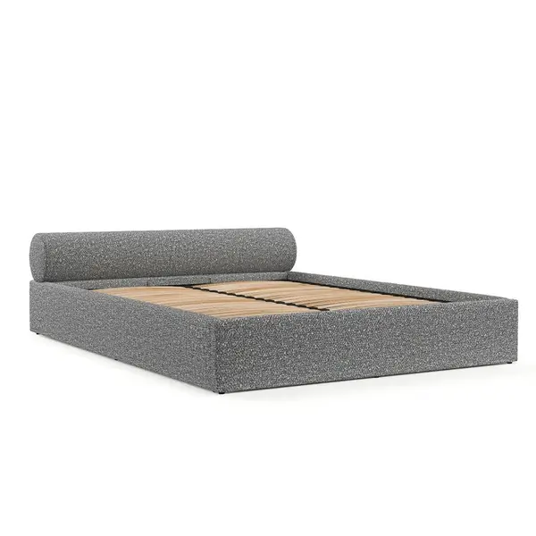 AltaBeds ČALOUNĚNÁ POSTEL SOLVO 180/200 cm Light Šedá