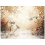 Wallarena FOTOTAPETA Les Boho Béžová Příroda 250x175