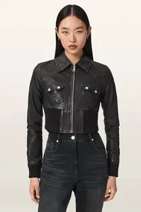 AllSaints  krátká bunda dámská kožená LENA
