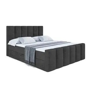 ALTDECOR AMERICKÁ postel BOXI1-Z – 160 × 200 cm – H3 – černá
