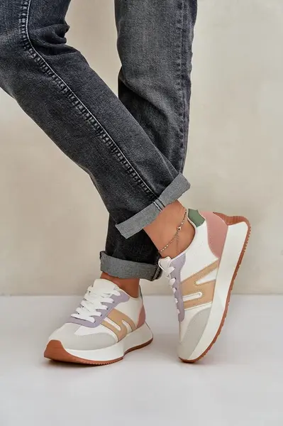 Boto Dámské Sportovní Boty Na Platformě Multikolor Emidi