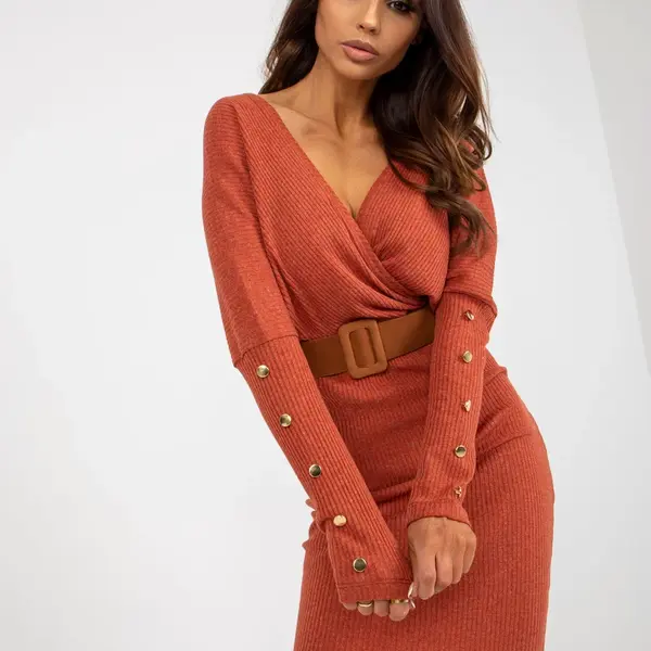 Dress-TW-SK-BE-BQ183.19-dark orange