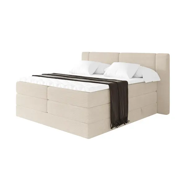 ALTDECOR POSTEL boxspring s matracemi H3/H4 - EVON KING - 120x200 cm Béžová