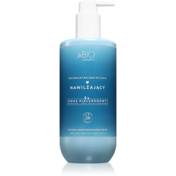 beBIO Moisturizing hydratačné telové mlieko 350 ml