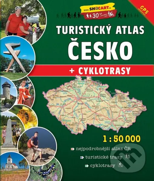 Turistický ᴀtlas Česko 1:50 000