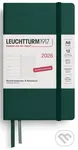 Weekly Planner & Notebook 2026 Pocket (A6) Forest Green