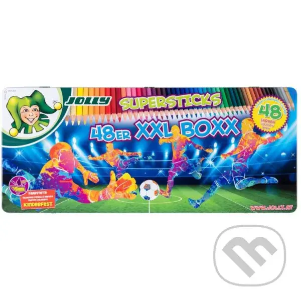 Supersticks 48 XXL Boxx FOOTBALL dizajn