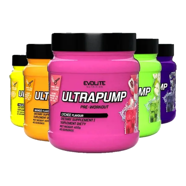 Evolite Nutrition Ultra Pump 420g - červený punč