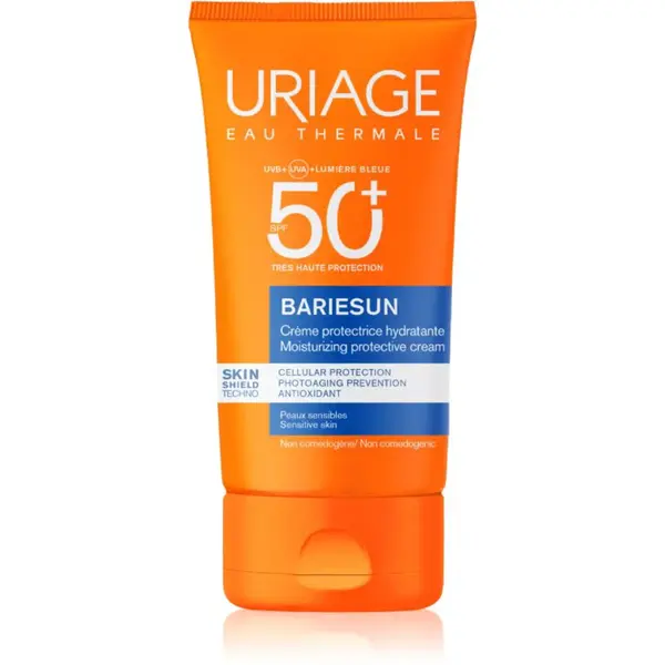 Uriage Bariésun Moisturizing Cream SPF 50+ ochranný krém na obličej a tělo SPF 50+ 50 ml