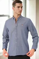 G674 DEWBERRY MEN'S SHIRT-DENIM BLUE-4