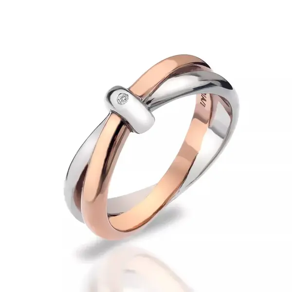 Hot Diamonds Prsten Eternity Interlocking DR112 56 mm