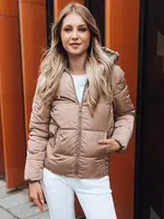 Dámská péřová bunda VICTORIA SNUG Barva zlatá DSTREET