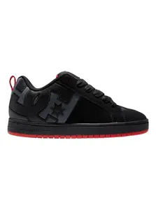 Dc shoes pánské boty Court Graffik SQ Black / Grey / Red | Černá | Velikost 44 EU