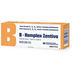 ZENTIVA B-komplex 30 potahovaných tablet