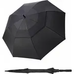 Velký deštník Doppler Fiber Golf AC Air Black