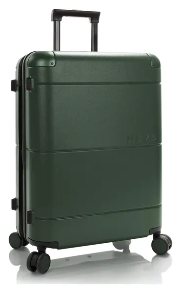 Střední skořepinový kufr na kolečkách Heys Zen M Green