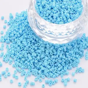 Glass Cylinder Beads