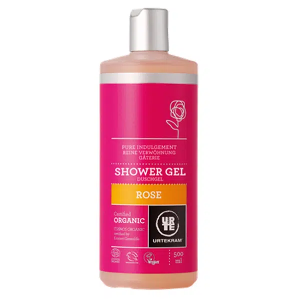 URTEKRAM BIO Sprchový gel růžový 500 ml