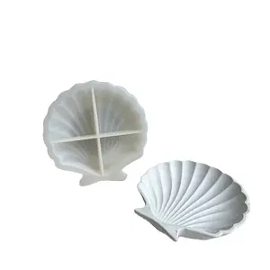 DIY Shell Shape Jewelry Plate Silicone Molds