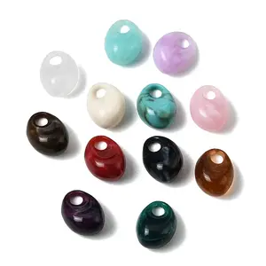 Two Tone Opaque Acrylic Pendants