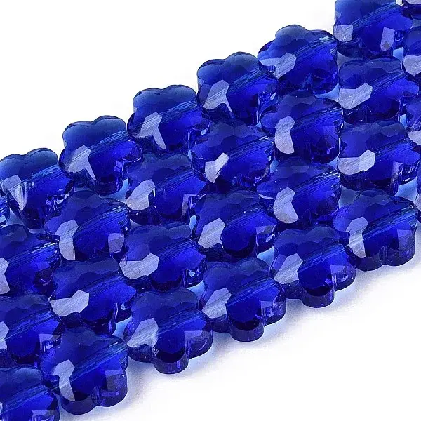 Transparent Glass Beads Strands
