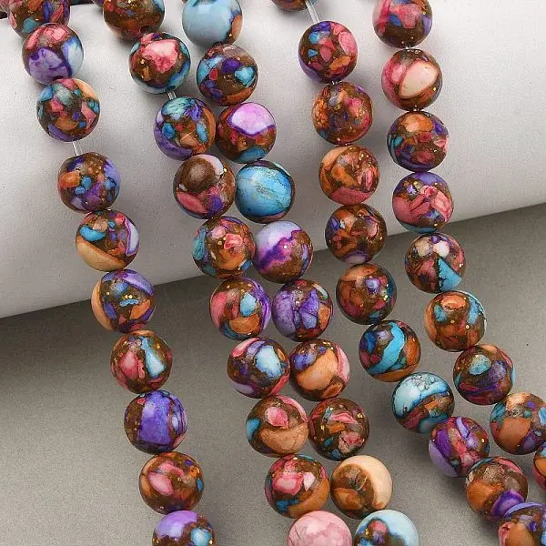 Synthetic Magnesite Beads Strands