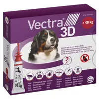 VECTRA 3D Spot-On XL pro psy nad 40 kg 8 ml 3 pipety