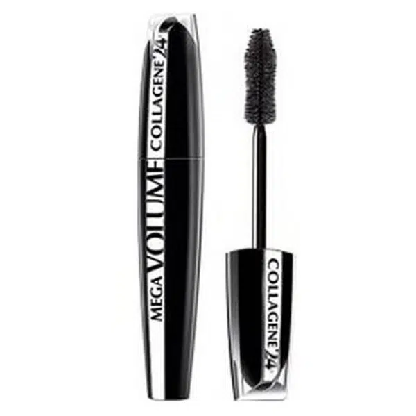 L'OREAL Mega Volume Collagene 24h černá 9 ml