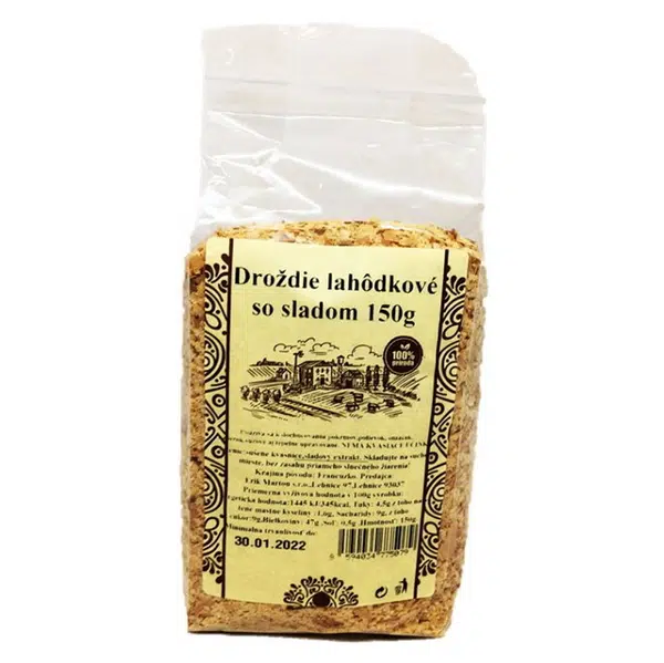 NAJTELO Lahůdkové droždí sušené se sladem 150 g