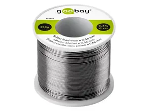 Cín 0.56mm 250g 99,3%Sn 0,7%Cu GOOBAY 40851