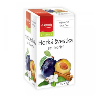 APOTHEKE Horká švestka se skořicí čaj 20 sáčků