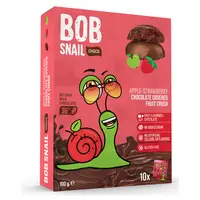 ŠNEK BOB V mléčné čokoládě jablko-jahoda 100 g