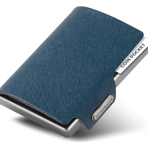 Mini peněženka Mondraghi Saffiano Plus Blue