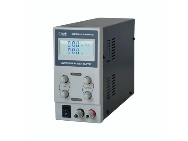 Zdroj laboratorní GETI GLPS 3010  0-30V/ 0-10A - rozbaleno - poškozený obal