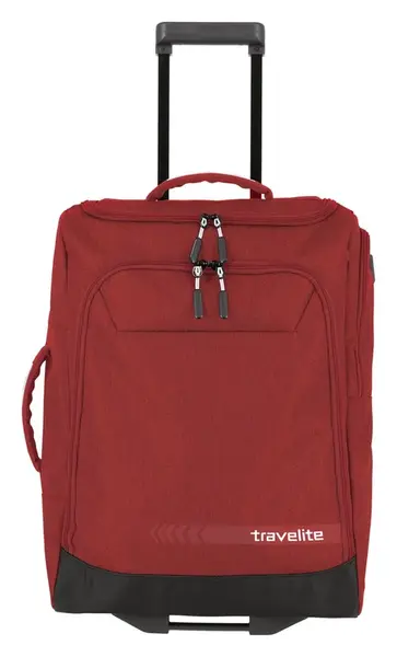 Cestovní taška na kolečkách Travelite Kick Off Wheeled Duffle S Red