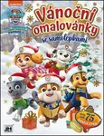 Vánoční omalovánky se samolepkami - Tlapková patrola