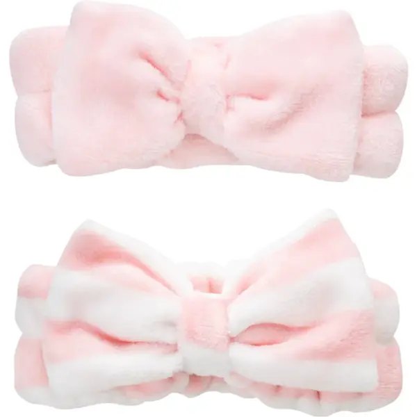 Brushworks Makeup Headbands kosmetická čelenka s mašlí